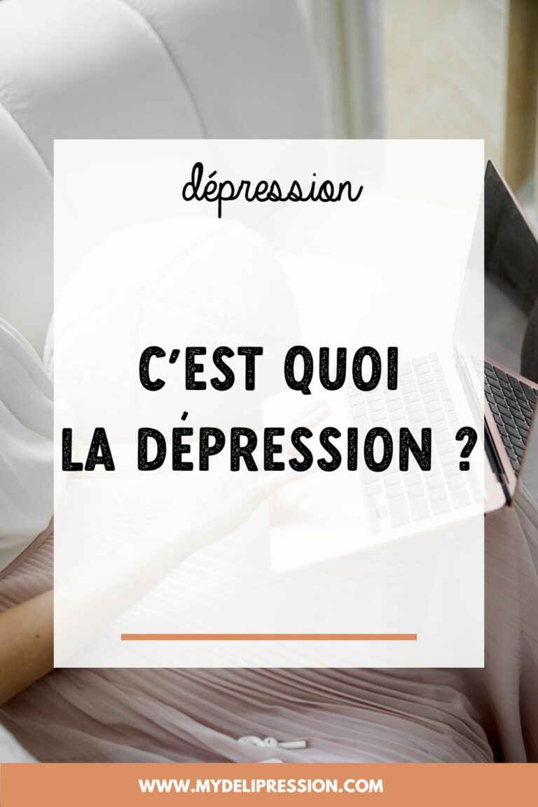 C'est quoi la dépression - MyDeliPression