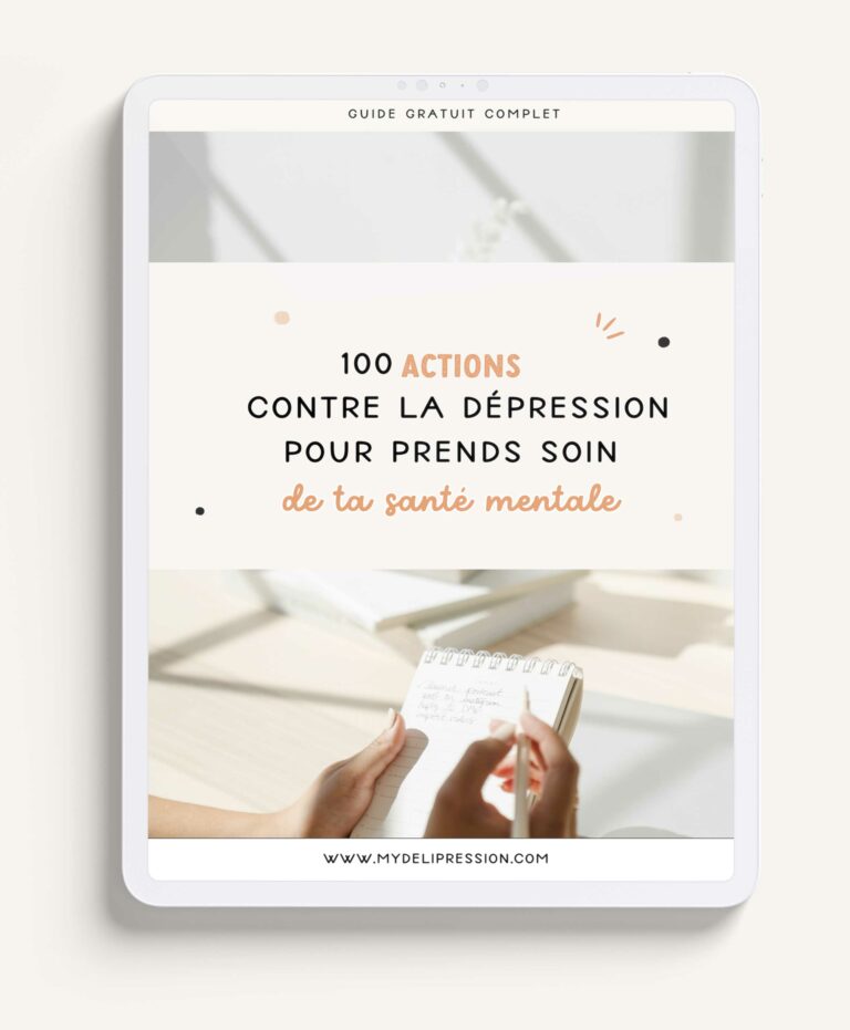 MyDeliPression - t’aider face à la dépression, pour toi et ton proche
