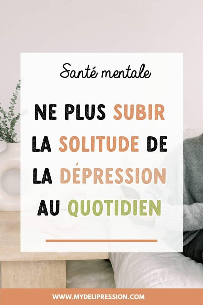 solitude et dépression