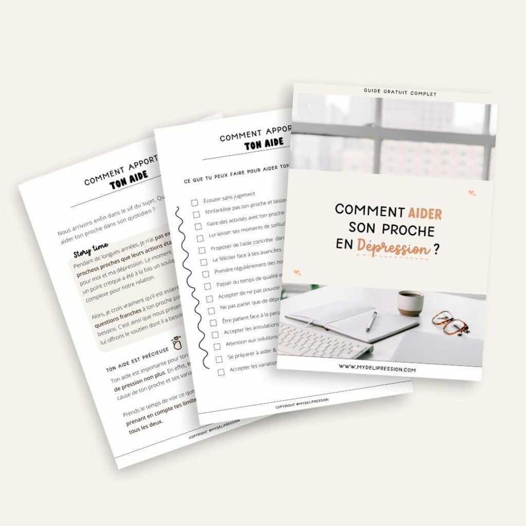 aider son proche en dépression