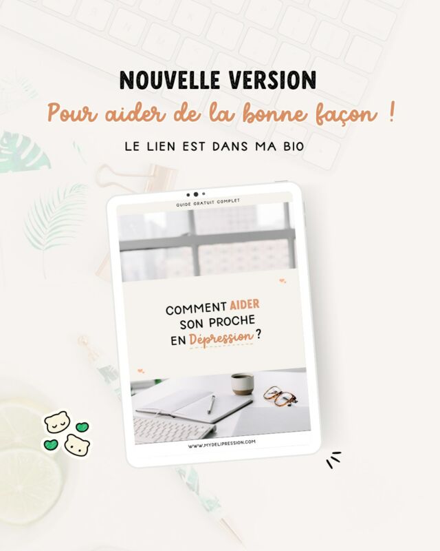 MyDeliPression - t’aider face à la dépression, pour toi et ton proche