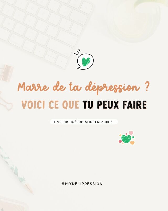 MyDeliPression - t’aider face à la dépression, pour toi et ton proche